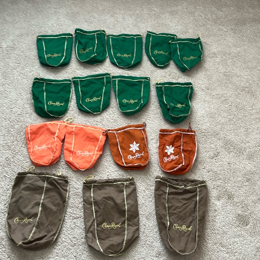 Crown Royal bags